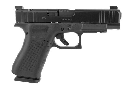 Glock G48 MOS optics ready 9mm handgun with front slide serrations for the Blue Label program